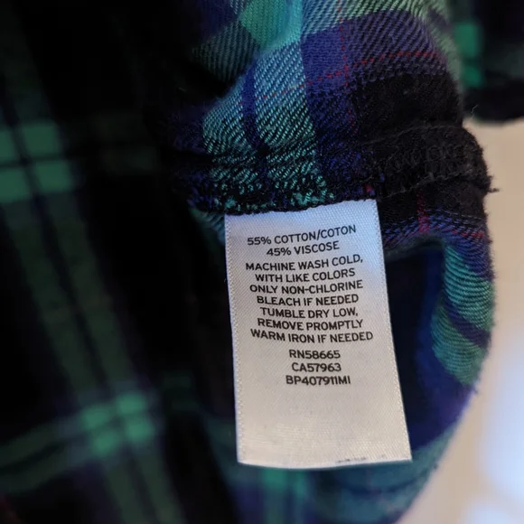 Plaid Button Down - Picture 5 of 5